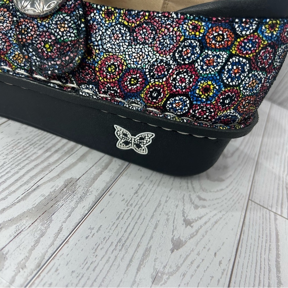 Alegria Paloma Wallflower US Size 11.5/12 (EU Size 42) Mary Jane Type Shoes - Picture 9 of 14